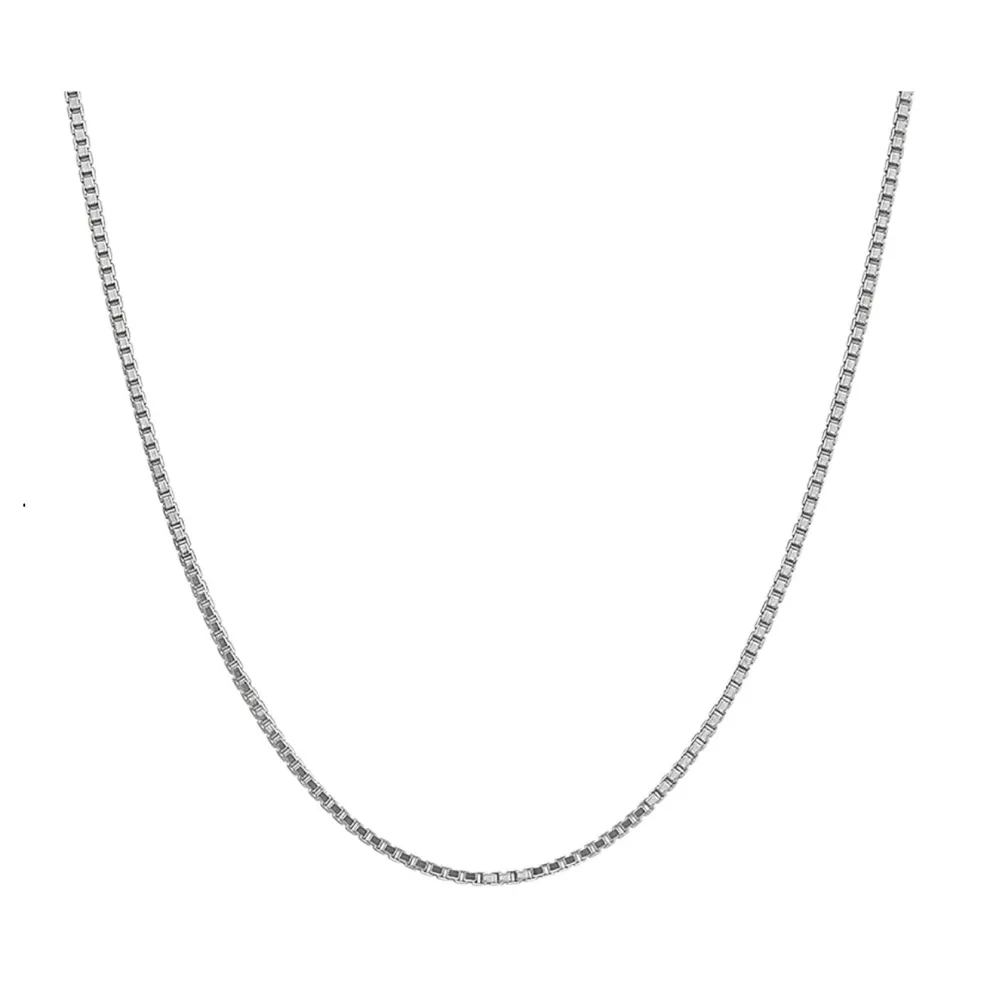 Box Chain (White Gold)