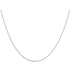 Cable Chain (White Gold)