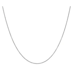 Cable Chain (White Gold)