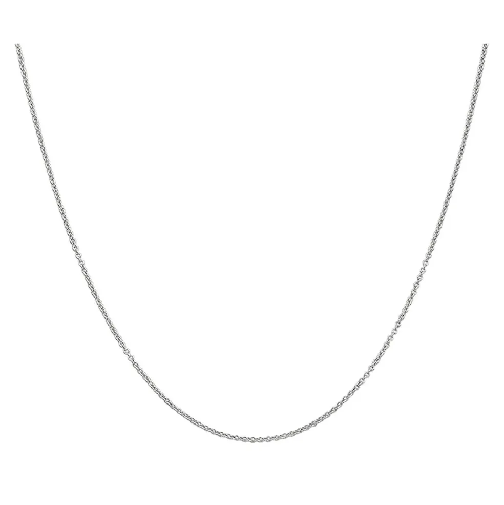 Cable Chain (White Gold)