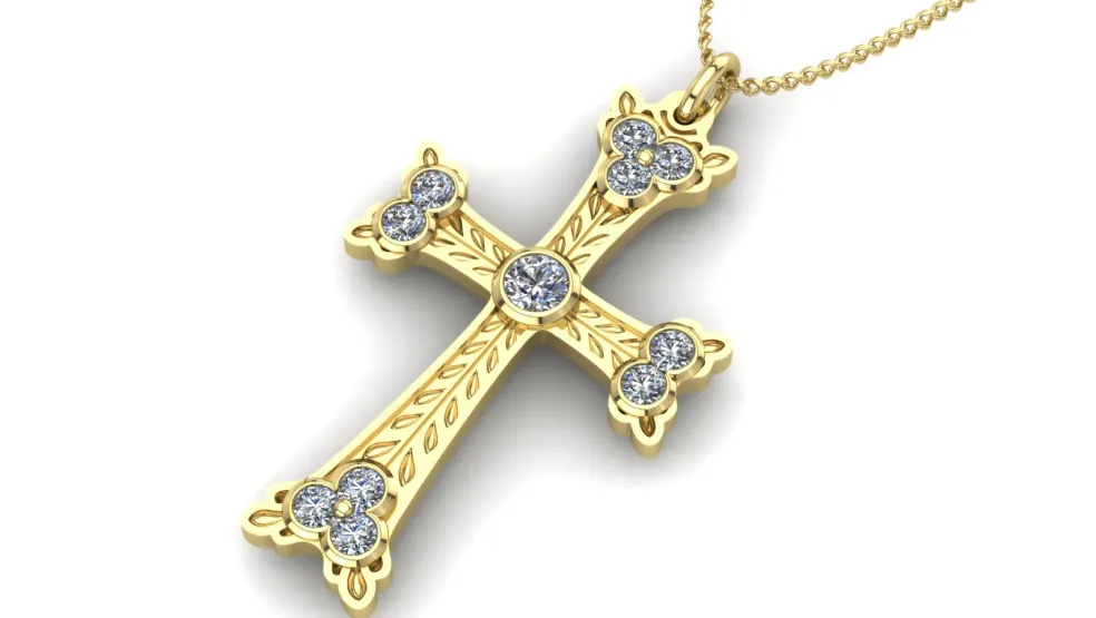Custom Cross Pendant
