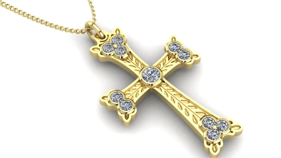Custom Cross Pendant