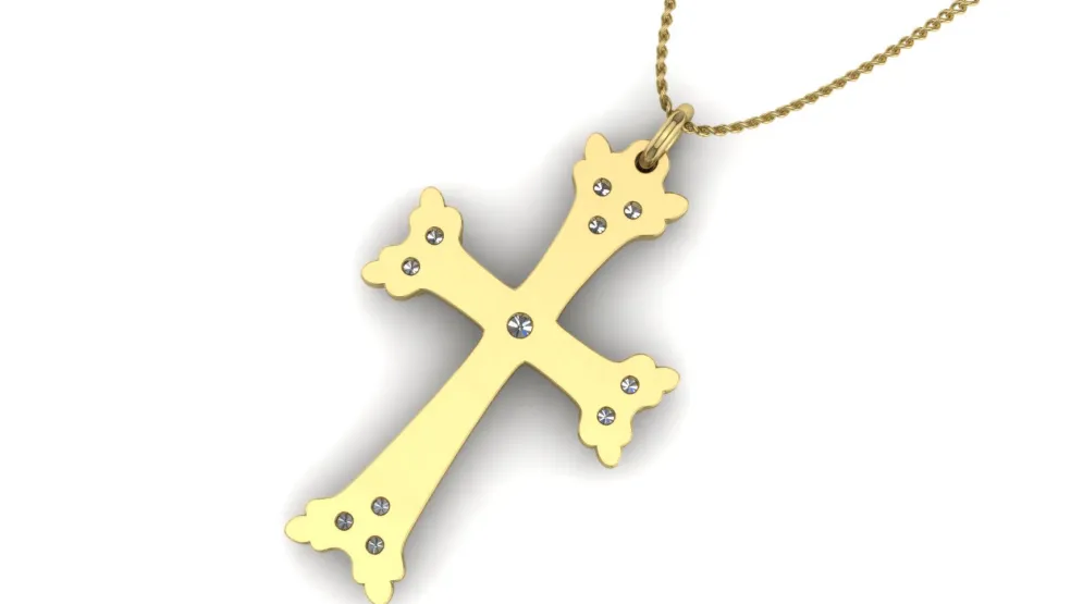 Custom Cross Pendant
