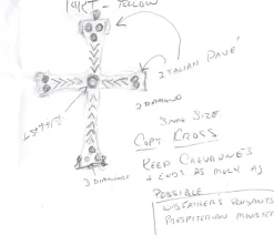 Custom Cross Pendant