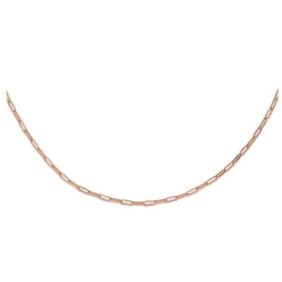 Paperclip Chain (Rose Gold)