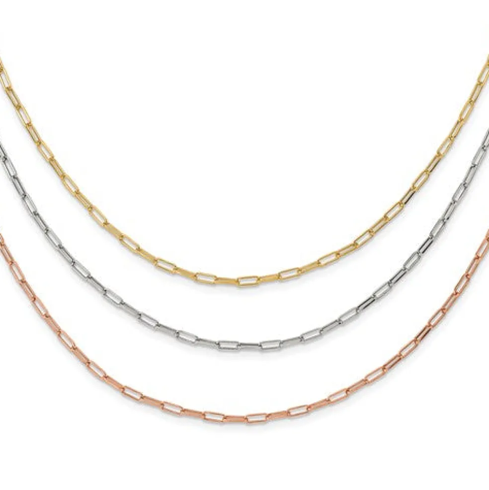 Paperclip Chain (Rose Gold)
