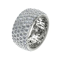 5 Row Custom Eternity Band