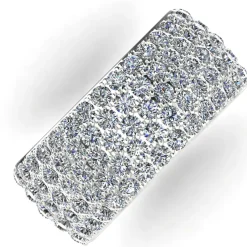 5 Row Custom Eternity Band