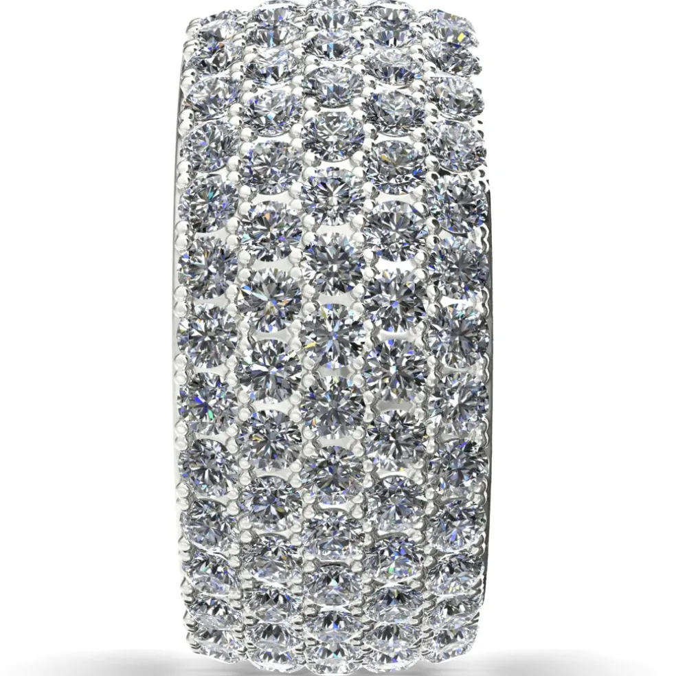 5 Row Custom Eternity Band