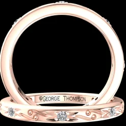 3 Stackable Diamond Rings