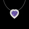 The Melodina Heart Shape Amethyst
