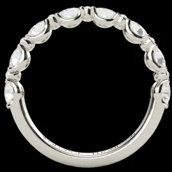 The Venusa Oval Diamond Band